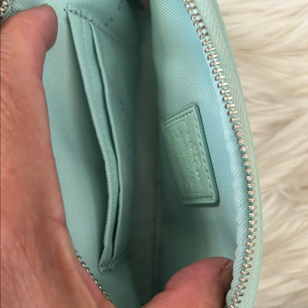 Coach Light Green Crossbody Bag - Picture 7 of 9
